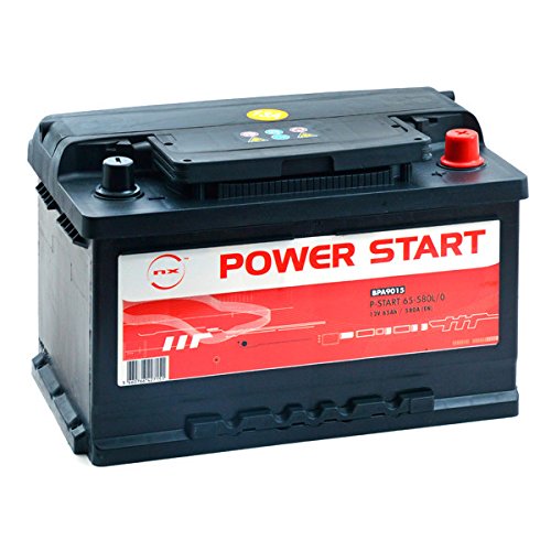 NX - Batería para Coche Power Start 65-580L/0 12V 65Ah