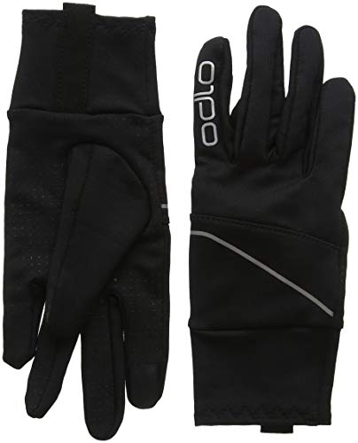 Odlo Gloves Intensity Safety Light Guante, Unisex Adulto, Negro, Extra-Small