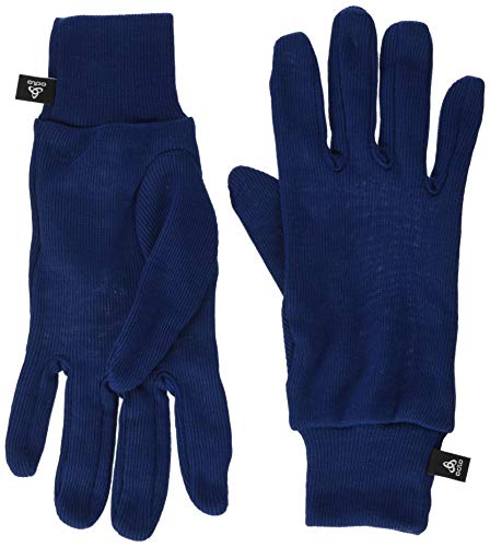 Odlo Gloves Originals Warm Kids Guantes, Infantil, Estate Blue, Extra-Large