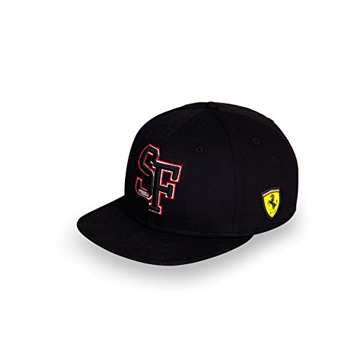 Oficial 2018 Scuderia Ferrari Fanwear Negro Gorra De Béisbol Adulto Unisex Talla única