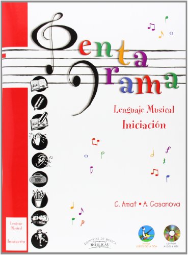 Pentagrama Pre-lenguaje Musical (INICIACIÓN) (Pentagrama Lenguaje Musical)