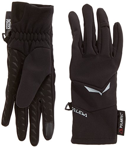SALEWA Handschuhe Ortles Gloves Guantes, Unisex, Negro (Black), M