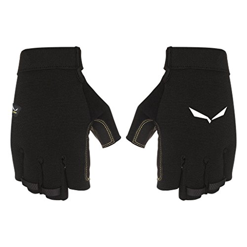 SALEWA Steel VF 2 DST Gloves Guantes, Hombre, Black, L