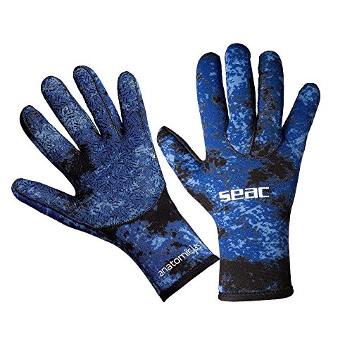 Seac 0160030067080 a, guantes unisex – adulto, Azul, talla única