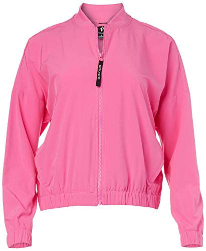 Skechers Women's Go Walk Bomber Jacket, Phlox Pink, L