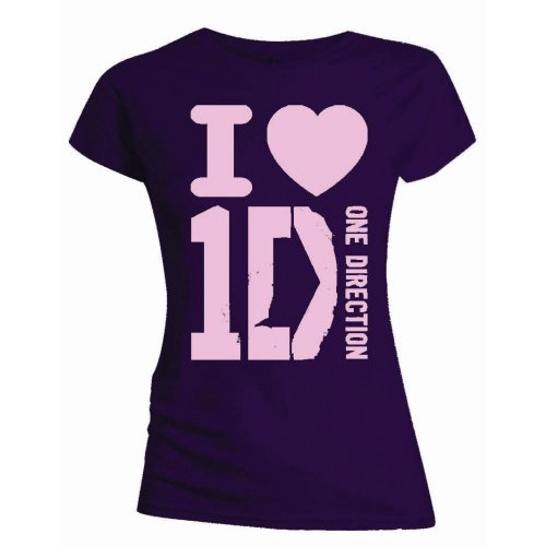 T-Shirt (Donna L)I Love Purple