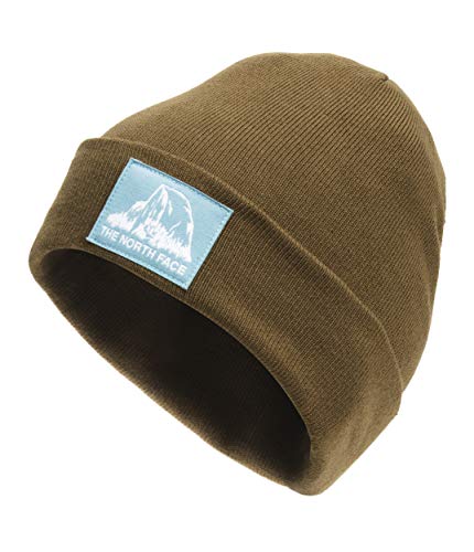 The North Face Dock Worker Recycled Beanie, Military Olive, OS