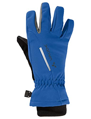 VAUDE Kids Softshell Gloves Guantes, Infantil, Signal Blue, 5
