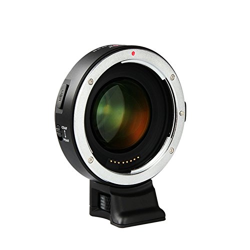 VILTROX EF-E II Speed Booster 0.71x Adaptador de Lente Enfoque automático para Canon EF Lente para Sony A7 A9 A7R A7S A6300 A6500, Soporte CDAF PDAF Enfoque/Ampliar Apertura/Reducir Enfoque
