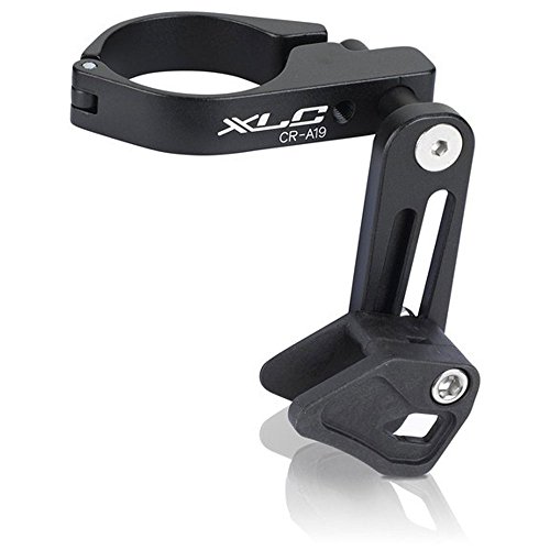 Xlc Guía de cadena-2501105430 Material de Bicicleta, Adultos Unisex, Negro, 34,9mm