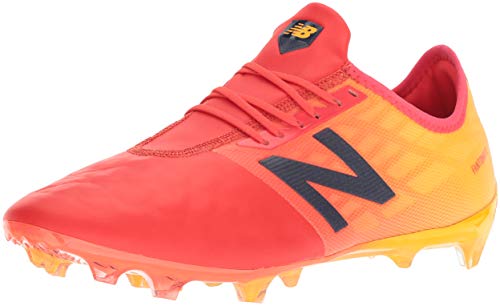 Zapatillas De Futbol New Balance Furon 4.0 Pro Leather FG Msfkffa4, 41.5, Naranja