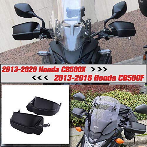 AHOLAA Protectores de guardamanos para Motocicletas, Protectores de manos Paramanos Guardamanos para moto Honda CB 500X C B500 X CB500F CB 500F 2013-2020