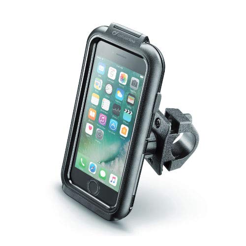 Cellularline SMIPHONE8 - Soporte (Teléfono móvil/smartphone, Soporte pasivo, Bicicleta, Motocicleta, Negro)
