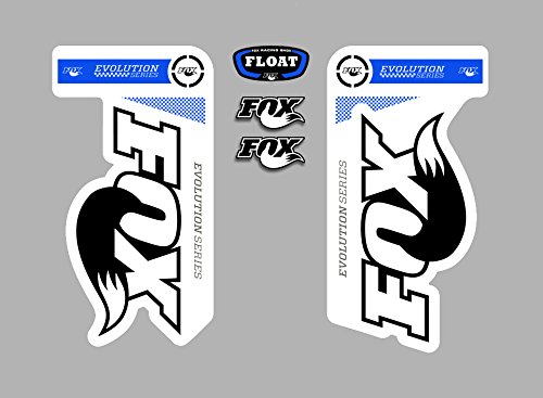 Ecoshirt NJ-EXID-OZHG Pegatinas Horquilla Fox F Float Evolution Fdp06 Stickers Aufkleber Decals Autocollants Adesivi, Azul