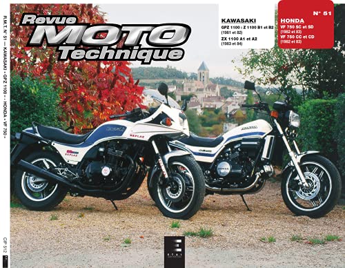 E.T.A.I - Revue Moto Technique 51.1 - HONDA VF 750S-CUSTOM + - KAWASAKI GPZ 1100Z-ZX