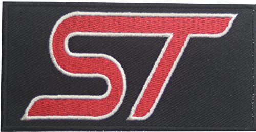 Ford St rojo insignia bordada parche 10 cm x 5 cm para coser o planchar