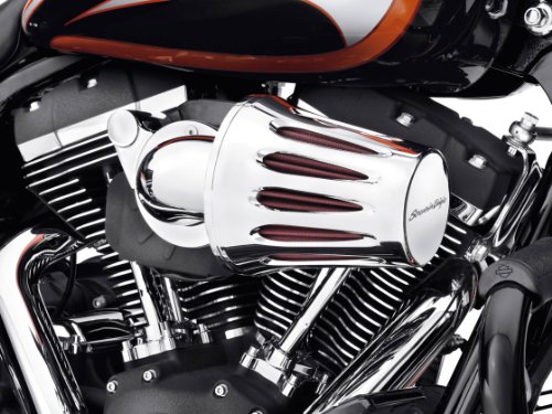 Funda Para Filtro de Aire de Cromo Con Gota Screamin Eagle Moto Harley Davidson