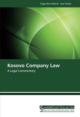 Holland, T: Kosovo Company Law
