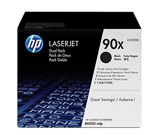 HP 90X Dual Pack - Tóner para impresoras láser (48000 páginas, Laser, HP, 10-30 °C, 20-80%, -20-40 °C) Negro