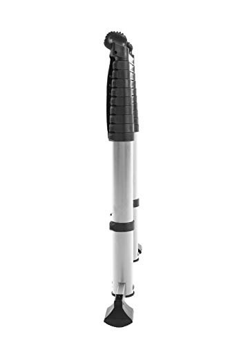 HYMER ZoomMaster 801311 - Escalera telescópica (11 peldaños, 0,92 m, 3,30 m)