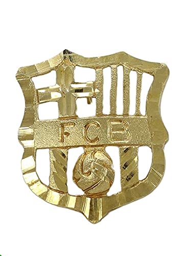 Insignia Pin De Oro 18 Kilates Fútbol Club Barcelona