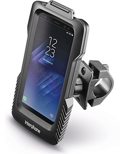 INTERPHONE SMGALAXYS8 Fundas Galaxy S8 para Moto, Negro