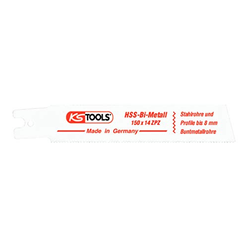 KS Tools 129.4451 - Sabre hoja de sierra HSS Bi metal, L = 150 mm