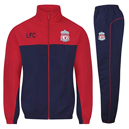 Liverpool F.C. - Juego de chaqueta y pantalones de chándal para hombre, ideal como regalo de fútbol, producto oficial