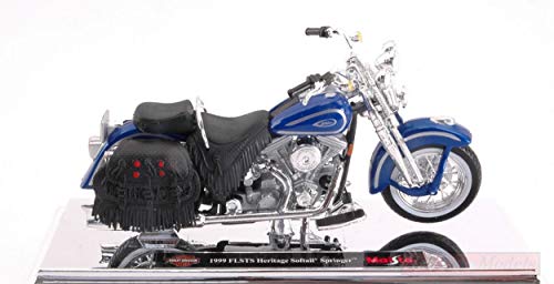Maisto MI16948 Harley Davidson 1999 FLSTS Heritage SOFTAIL Springer 1:18 Model Compatible con