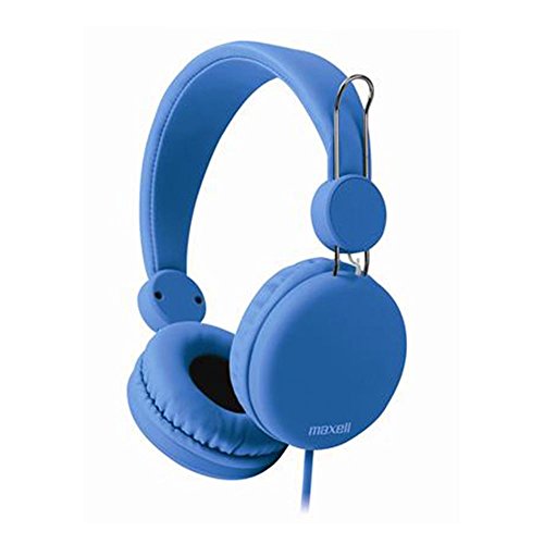 Maxell 303642 Spectrum HP Auriculares con Inline Micrófono Azul