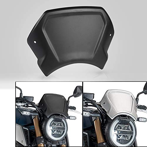 Motocicleta Parabrisas Para Honda CB650R CB 650 R 2019-2021 CB1000R CB 1000 R 2018-2021(Negro)