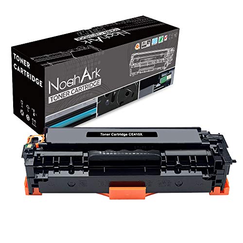 NoahArk Compatible CE410X 305X Cartucho de tóner Reemplazo para HP Laserjet Pro 400 Color MFP M475DN M475DW M451NW M451DN HP Laserjet Pro 300 Color M351A MFP M375NW (1 Negro)
