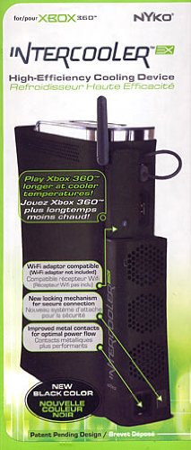 Nyko Intercooler, Xbox 360 - accesorios de juegos de pc (Xbox 360, Negro)