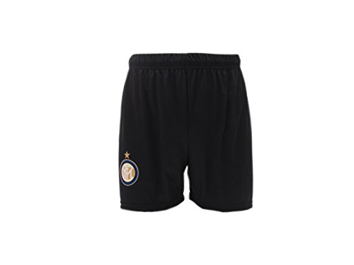 Pantalón de chándal oficial del Inter, 2015/16, réplica para adulto, hombre, niño, negro, F.C. Internacional (L)