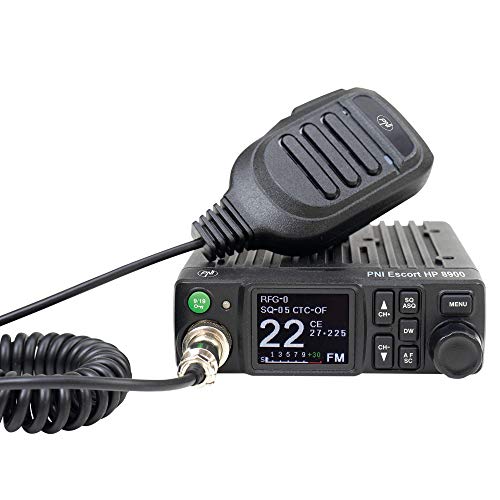 Radio CB PNI Escort HP 8900 ASQ, 12V / 24V, Ganancia de RF, CTCSS-DCS, Dual Watch