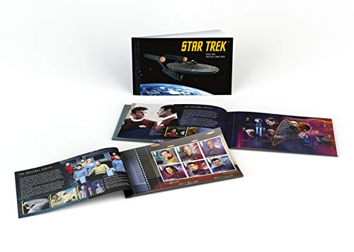 Royal Mail - Libro de sellos de Star Trek Prestige con matasellos