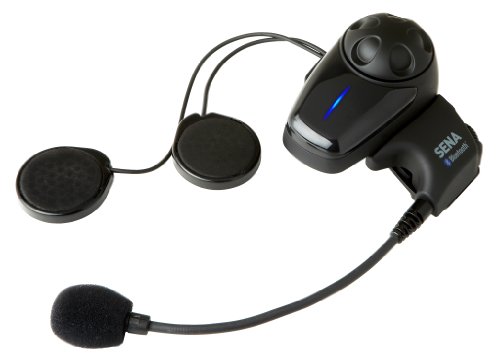 Sena SMH10-10 Auricular Bluetooth e intercomunicador para motos, paquete unitario, 1 pieza