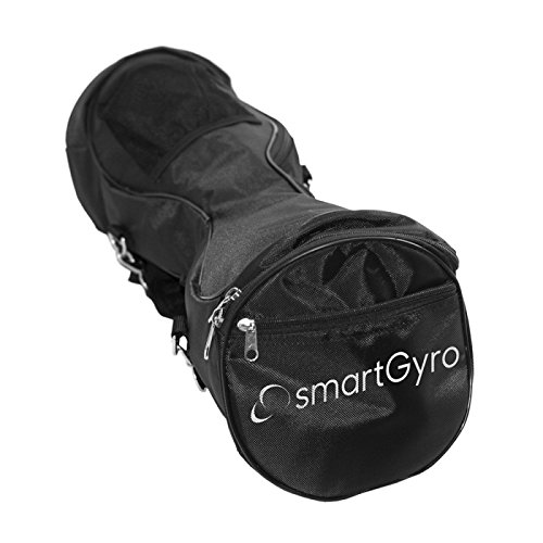 SmartGyro Serie X Bag Black - Bolsa para Patinete eléctrico, Compatible con patinetes eléctricos de 6,5", Nilón, Cremalleras, Bolsillos