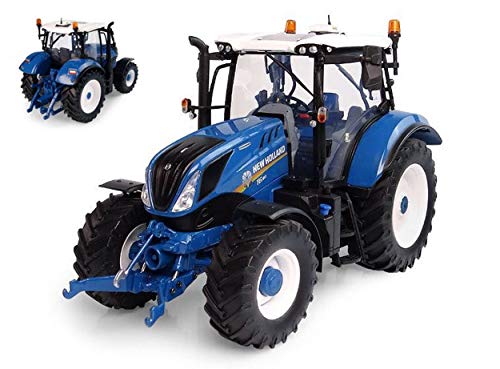 Universal Hobbies Model Compatible con TRATTORE New Holland T6.180 Heritage Blue Edition 1:32 UH6234