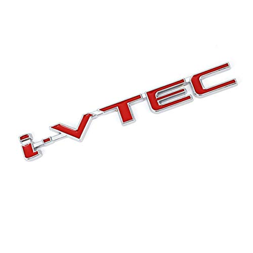 Uofr 3D VTEC Logo Metal Emblema Insignia Calcomanías Etiqueta engomada del Coche para Honda City cb400 i-VTEC vfr800 cb750 Civic Accord Odyssey Spirior CRV SUV