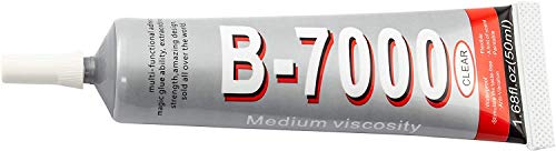 ZHANLIDA B-7000 Pegamento Industrial Multifuncional - Viscosidad Media - Transparente (50ML)