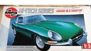 Airfix Hi-Tech Series Jaguar XK-E Hardtop Rare Kit de montaje escala 1:24