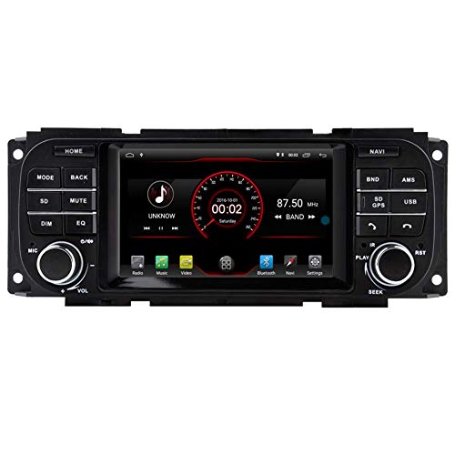 BWHTY Android 10 Car DVD GPS Stereo Head Unit Navi Radio para Jeep Grand Cherokee Durango Grand Cherokee 200 - -2004 Jeep Liberty
