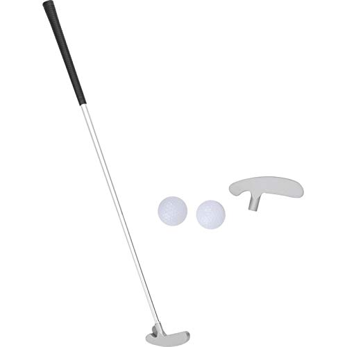 DAUERHAFT Putter de Golf de 3 Secciones, Ligero y portátil, fácil de Colocar y almacenar, Utilizado en un Palo de Golf Real