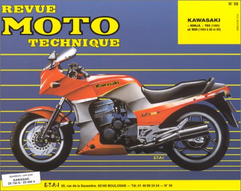 E.T.A.I - Revue Moto Technique 59.2 - KAWASAKI NINJA ZX750 G2-ZX 900A1-A2 - 84/85