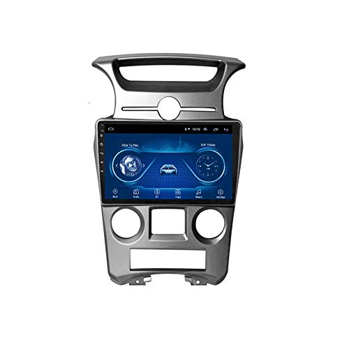 Hesolo Car Radio Stereo Reproductor MP5 de 9 Pulgadas Android 8.1 Compatible con Kia Carens 2007-2011, Pantalla táctil GPS 2.5D, BT, WiFi, Mirror Link, Sintonizador de Radio (RAM 2G + ROM 32G)
