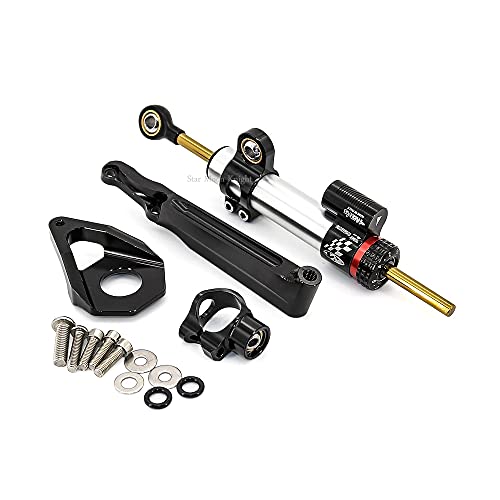 HWH Estabilizador de motocicletas Dirección de amortiguador Kit de montaje de soporte para HO.N.DA CBR600RR CBR 600RR CBR 600 RR 2005 2005 Kit de soporte de amortiguador 2005 Durable