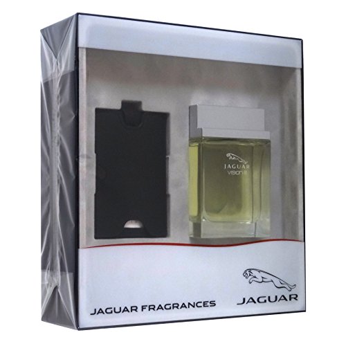 Jaguar 100 ml Vision II spray Juego de regalo Eau de Toilette y la etiqueta del equipaje