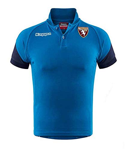 Kappa – Camiseta polo Torino FC adulto Gara Angat oficial representación PS 31792, azul claro, L