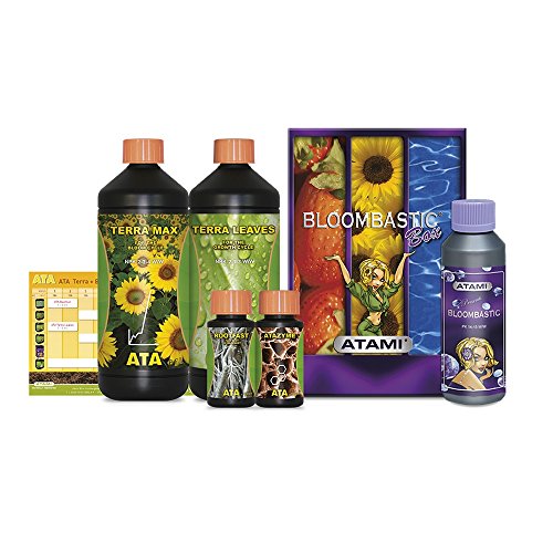 Kit completo de fertilizantes para el cultivo Atami ATA Bloombastic Box (Terra)
